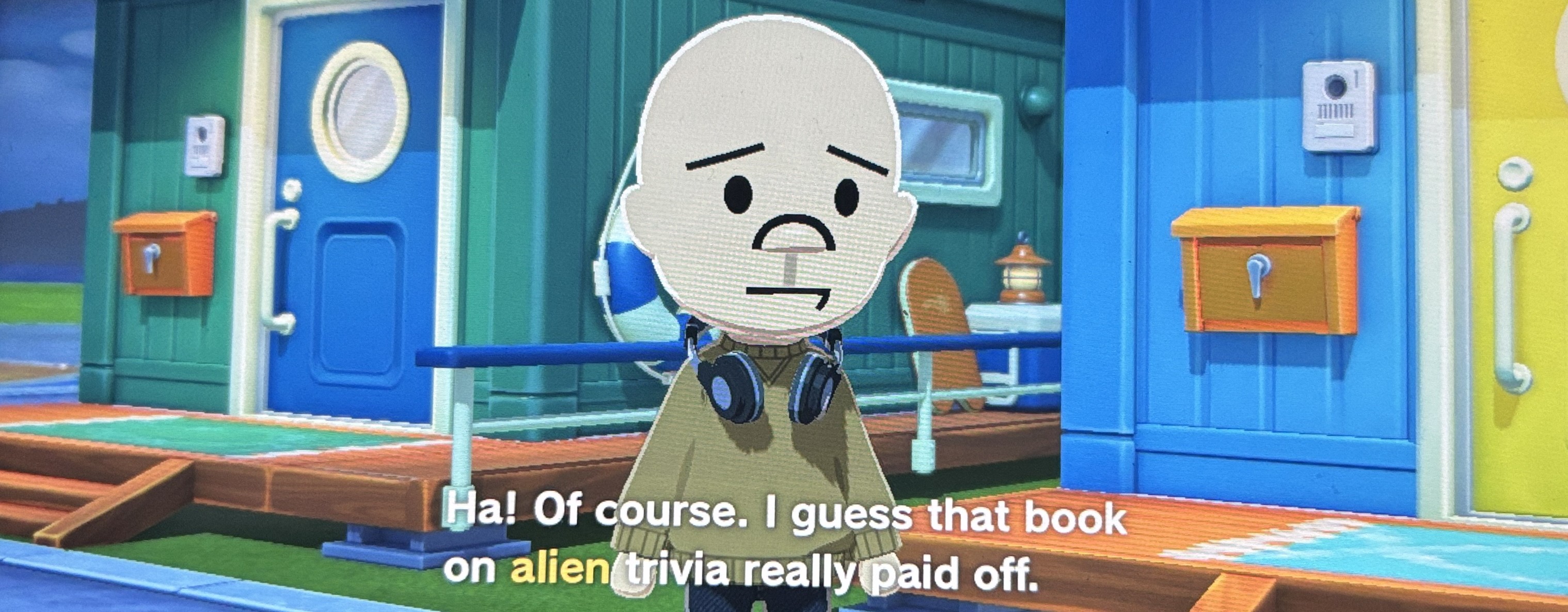 Karl Pilkington Mii in Tomodachi Life
